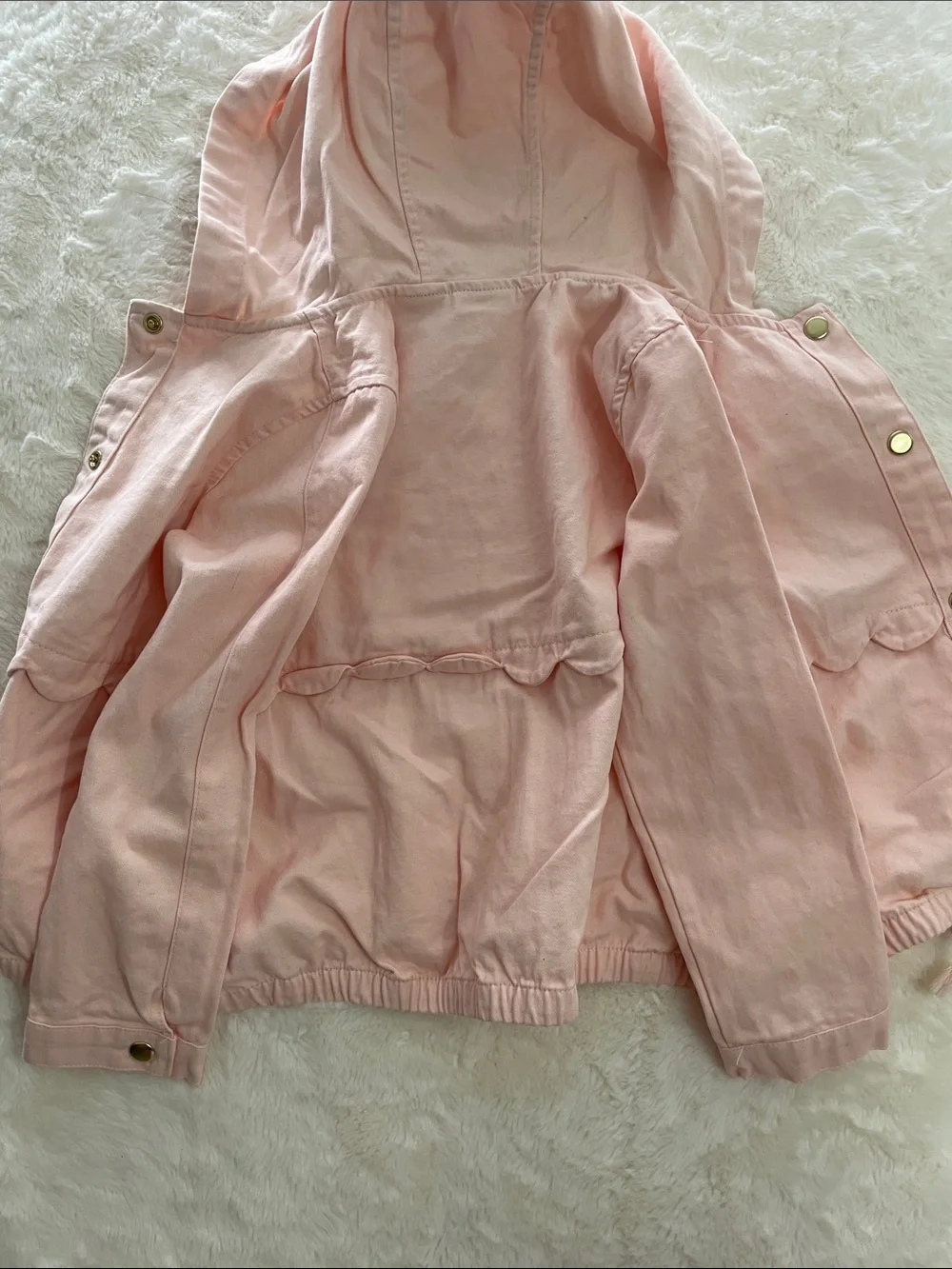 SALE! NWT Aspen Kids Pink Hooded Jacket with Floral Top and Navy Leggings 5T
